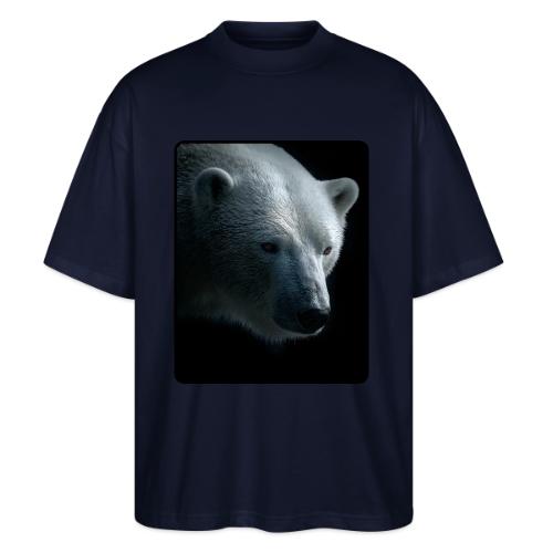 Polar Bear Close-Up Wildlife Design - Stanley/Stella Blaster Oversized T-Shirt 