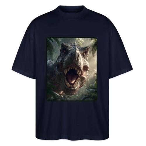 T Rex Jungle Roar Design - Stanley/Stella Blaster Oversized T-Shirt 