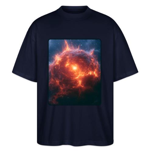 Exploding Supernova Space Art - Stanley/Stella Blaster Oversized T-Shirt 