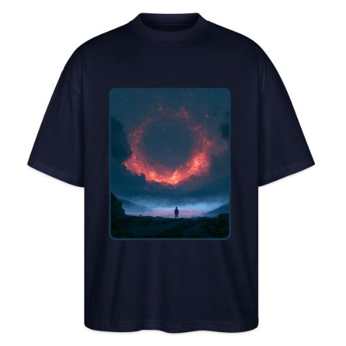 Supernova Reflection Space Scene - Stanley/Stella Blaster Oversized T-Shirt 