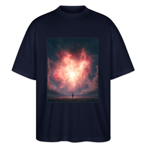 Supernova Sky Sci-Fi Artwork - Stanley/Stella Blaster Oversized T-Shirt 