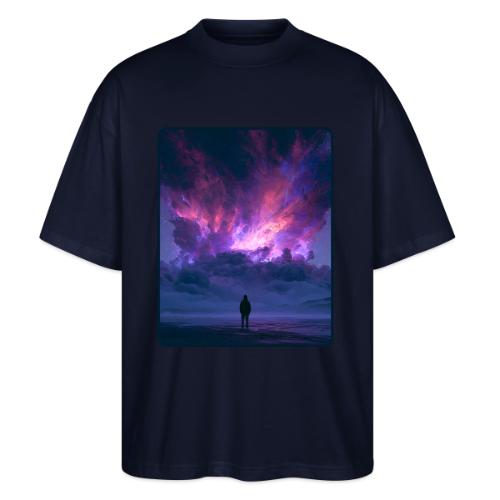 Cosmic Supernova Night Design - Stanley/Stella Blaster Oversized T-Shirt 