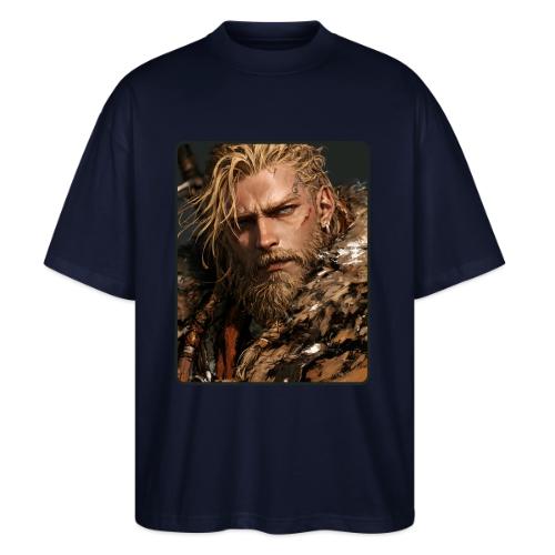 Battle-Scarred Viking Warrior - Stanley/Stella Blaster Oversized T-Shirt 