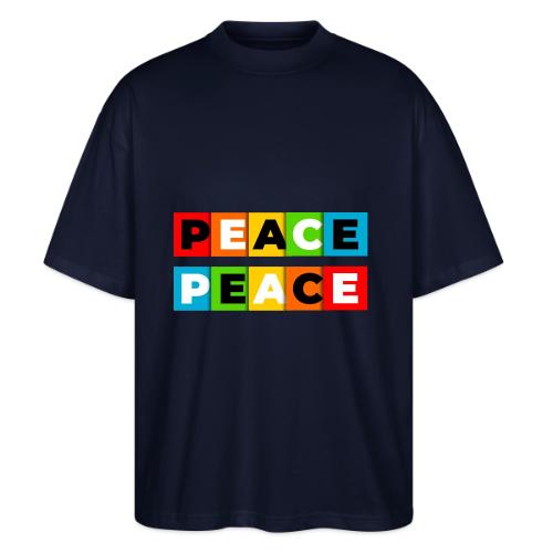 Colorful Peace - Stanley/Stella Blaster Oversized T-Shirt 