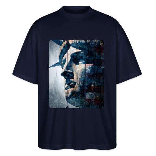 USA: Urban Liberty Triptych - Stanley/Stella Blaster Oversized T-Shirt 