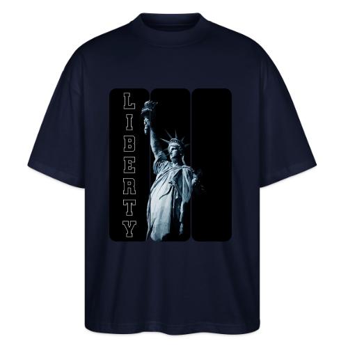 USA: Vertical Liberty - Stanley/Stella Blaster Oversized T-Shirt 