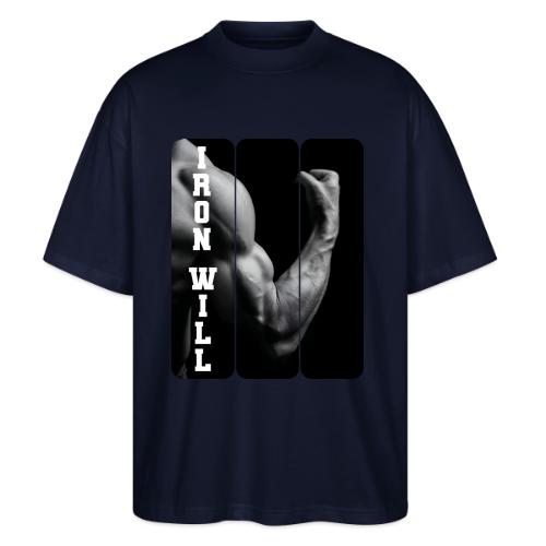 Bodybuilding: Iron Will - Stanley/Stella Blaster Oversized T-Shirt 