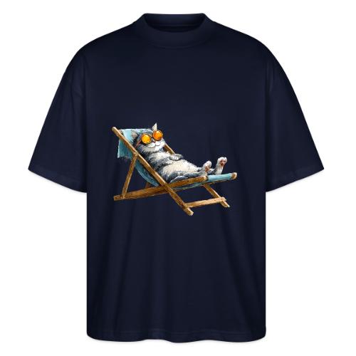 Sunshine Cat Mode - Stanley/Stella Blaster Oversized T-Shirt 