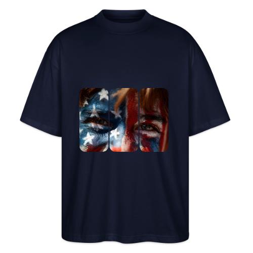 USA: Stars in Their Eyes - Stanley/Stella Blaster Oversized T-Shirt 