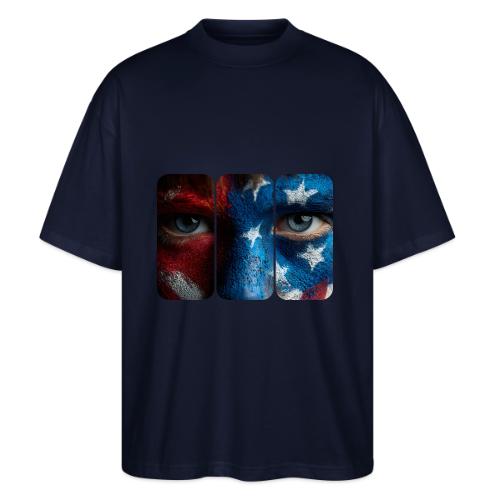 USA: Painted for the Flag - Stanley/Stella Blaster Oversized T-Shirt 