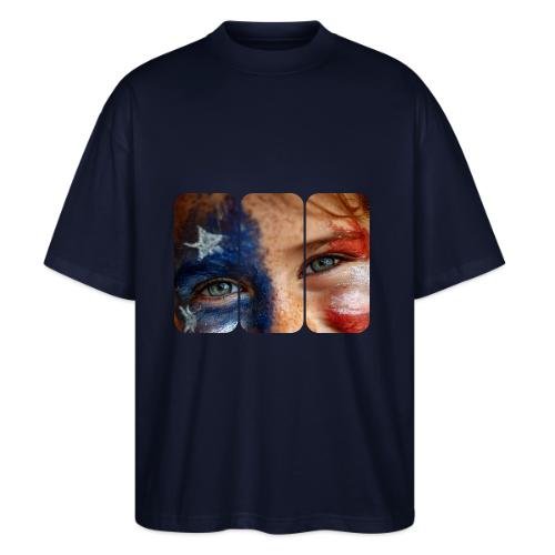 USA: Patriot Gaze - Stanley/Stella Blaster Oversized T-Shirt 