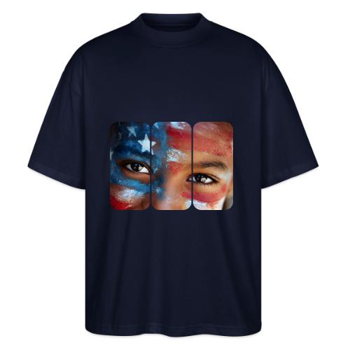 USA: Eyes of the Flag - Stanley/Stella Blaster Oversized T-Shirt 