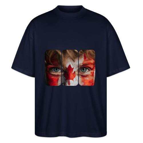 Canada: Maple Leaf Gaze - Stanley/Stella Blaster Oversized T-Shirt 