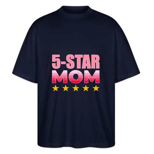Five Stars Mom - Stanley/Stella Blaster Oversized T-Shirt 