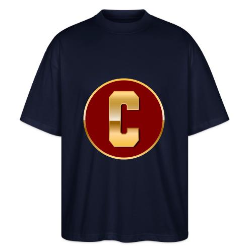 Letter C – Capital Varsity Alphabet Monogram - Stanley/Stella Blaster Oversized T-Shirt 