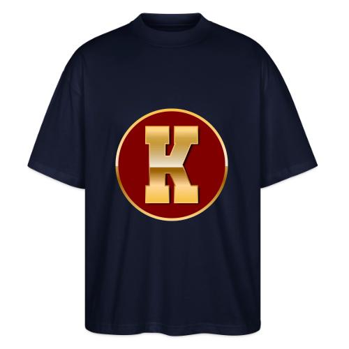 Letter K – Capital Varsity Alphabet Monogram - Stanley/Stella Blaster Oversized T-Shirt 