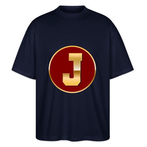 Letter J – Capital Varsity Alphabet Monogram - Stanley/Stella Blaster Oversized T-Shirt 