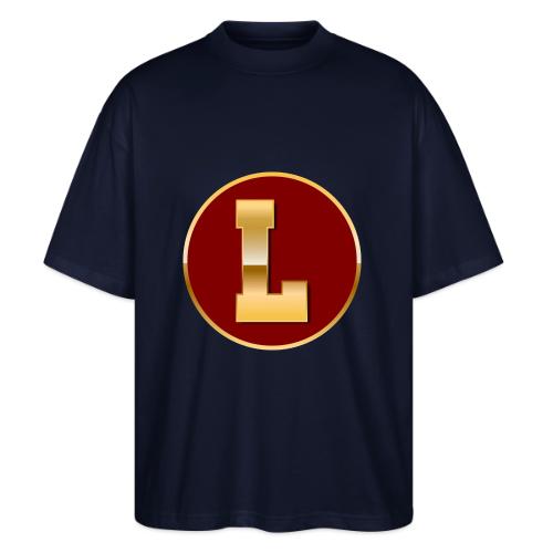 Letter L – Capital Varsity Alphabet Monogram - Stanley/Stella Blaster Oversized T-Shirt 