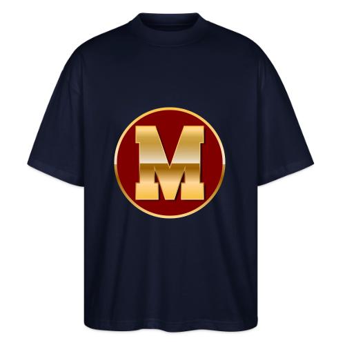 Letter M – Capital Varsity Alphabet Monogram - Stanley/Stella Blaster Oversized T-Shirt 