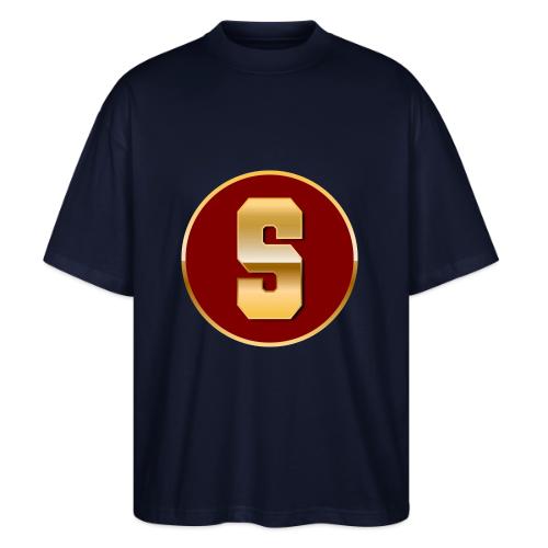 Letter S – Capital Varsity Alphabet Monogram - Stanley/Stella Blaster Oversized T-Shirt 