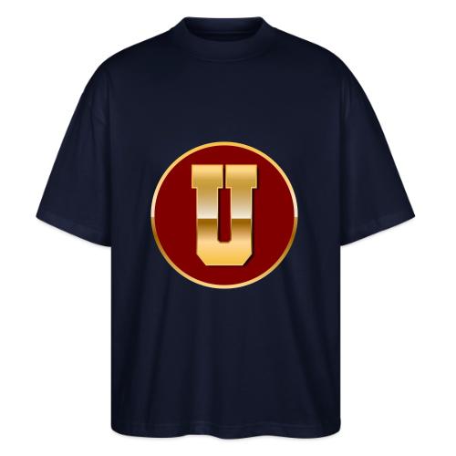 Letter U – Capital Varsity Alphabet Monogram - Stanley/Stella Blaster Oversized T-Shirt 