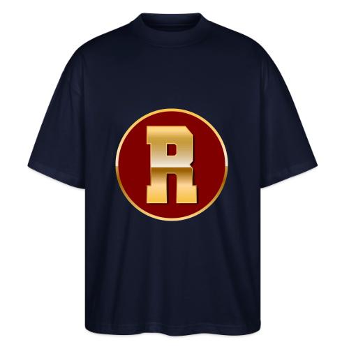 Letter R – Capital Varsity Alphabet Monogram - Stanley/Stella Blaster Oversized T-Shirt 