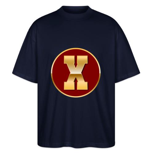 Letter X – Capital Varsity Alphabet Monogram - Stanley/Stella Blaster Oversized T-Shirt 