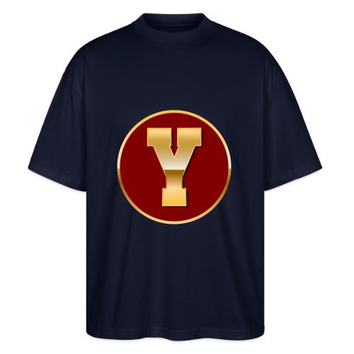 Letter Y – Capital Varsity Alphabet Monogram - Stanley/Stella Blaster Oversized T-Shirt 