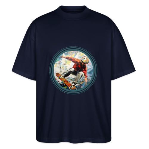 Skateboarding Fuel - Stanley/Stella Blaster Oversized T-Shirt 