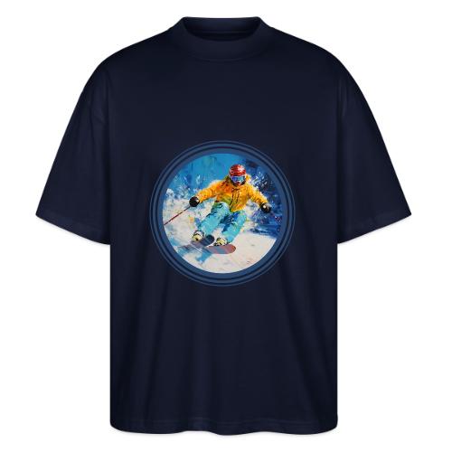 Born for Skiing - Stanley/Stella Blaster Oversized T-Shirt 
