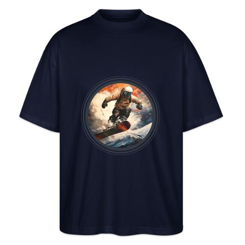 Snowboarding Elevation - Stanley/Stella Blaster Oversized T-Shirt 