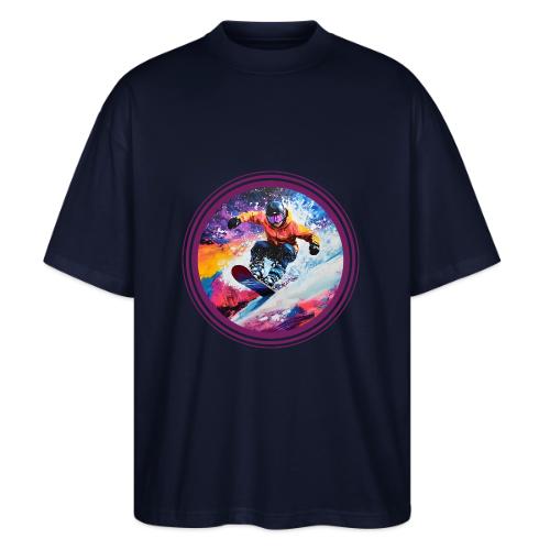 Snowboarding Spirit - Stanley/Stella Blaster Oversized T-Shirt 