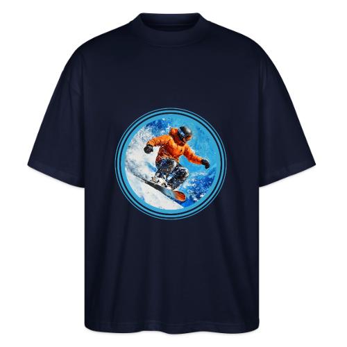 Snowboarding Motion - Stanley/Stella Blaster Oversized T-Shirt 