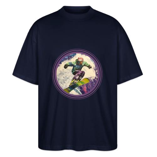 Snowboarding Soul - Stanley/Stella Blaster Oversized T-Shirt 