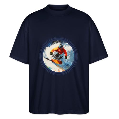 Snowboarding Rebel - Stanley/Stella Blaster Oversized T-Shirt 