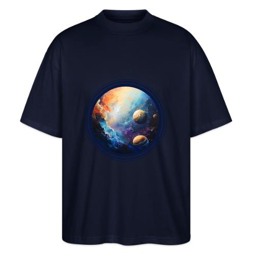 Nebula of Planets - Stanley/Stella Blaster Oversized T-Shirt 