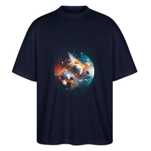 Planets in Acrylic Dreams - Stanley/Stella Blaster Oversized T-Shirt 