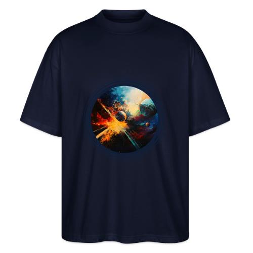 Planets in Turmoil - Stanley/Stella Blaster Oversized T-Shirt 