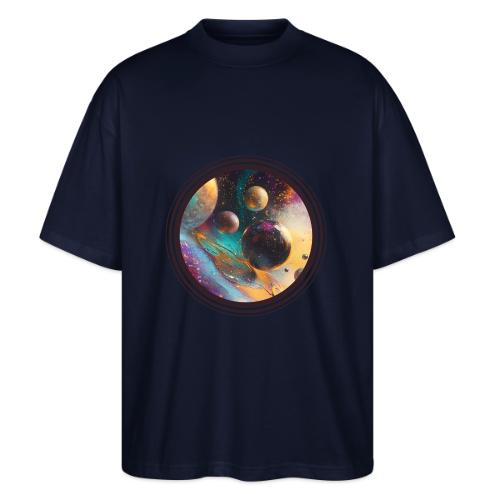 Planets in the Abstract - Stanley/Stella Blaster Oversized T-Shirt 