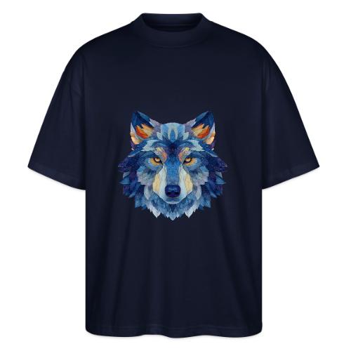 Wolf: Alpha Portrait - Stanley/Stella Blaster Oversized T-Shirt 