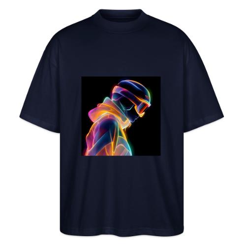Snowboarding: Neon Gravity Ride - Stanley/Stella Blaster Oversized T-Shirt 
