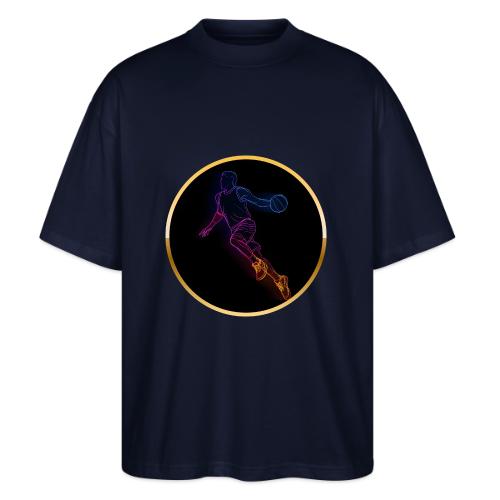 Basketball: Neon Jump Shot - Stanley/Stella Blaster Oversized T-Shirt 