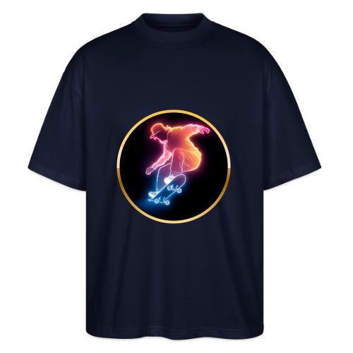Skateboarding: Golden Trick Rider - Stanley/Stella Blaster Oversized T-Shirt 