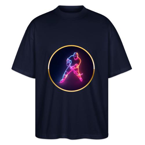 Hockey: Neon Ice Strike - Stanley/Stella Blaster Oversized T-Shirt 