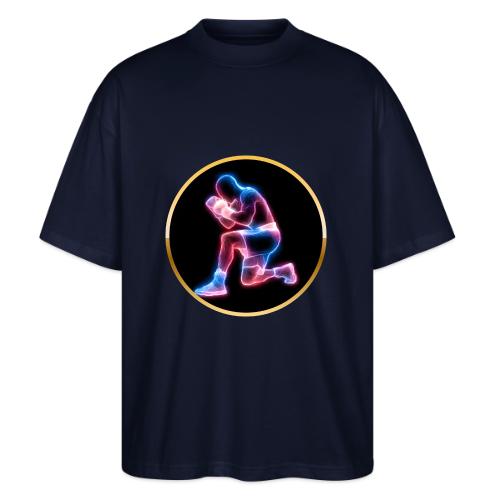 Neon Boxing Focus - Stanley/Stella Blaster Oversized T-Shirt 