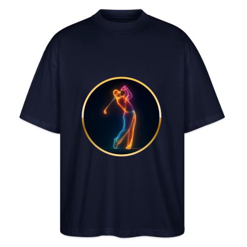 Neon Golf Motion - Stanley/Stella Blaster Oversized T-Shirt 