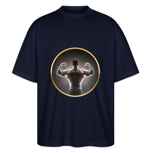 Bodybuilding: Neon Strength Frame - Stanley/Stella Blaster Oversized T-Shirt 