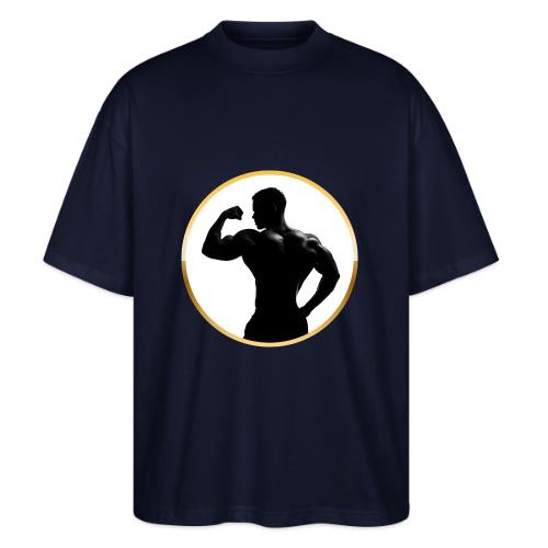 Bodybuilder: Classic Flex Emblem - Stanley/Stella Blaster Oversized T-Shirt 
