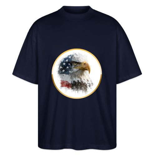 USA: Patriot Wing Emblem - Stanley/Stella Blaster Oversized T-Shirt 