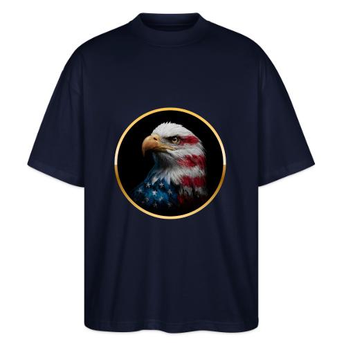 USA: Liberty Emblem - Stanley/Stella Blaster Oversized T-Shirt 